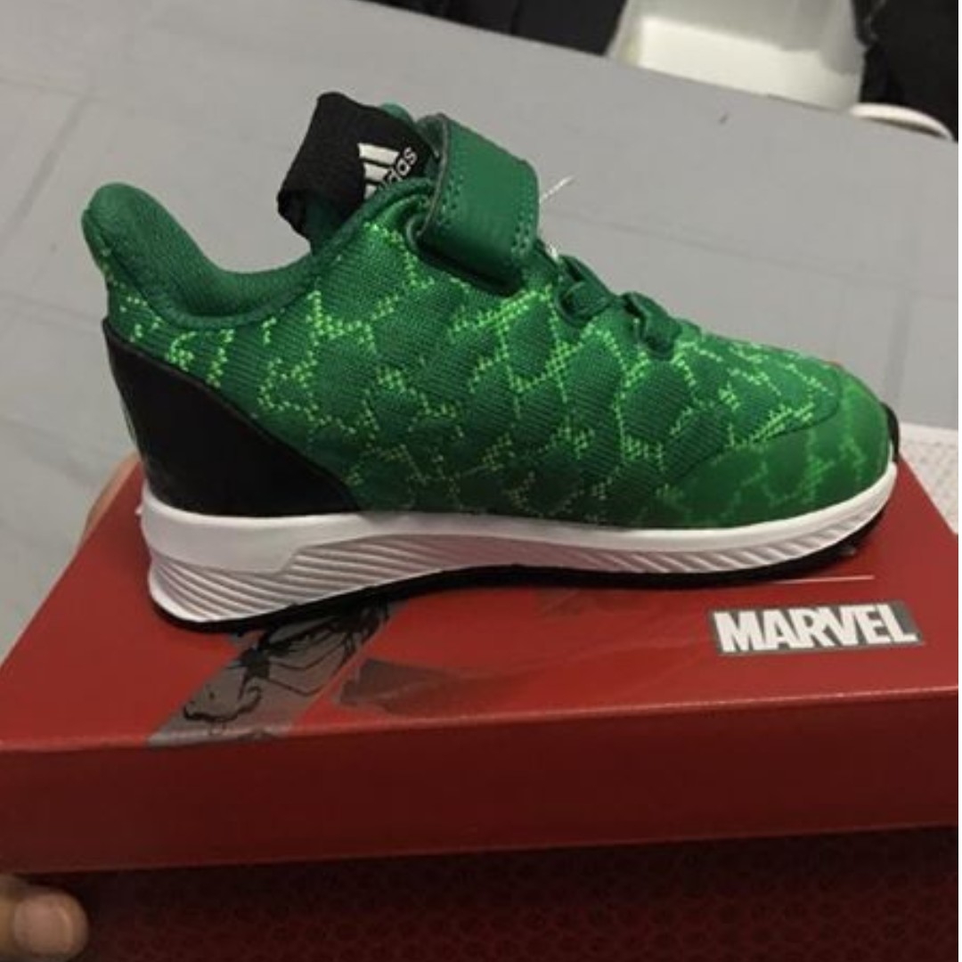 Adidas marvel incredible hulk rapidarun shoes shop