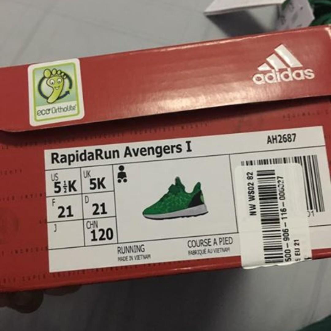Adidas marvel incredible hulk rapidarun shoes shop