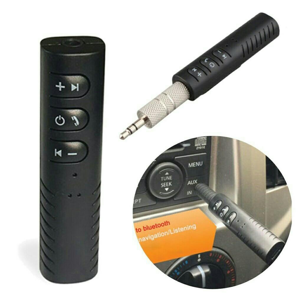 Audio Bluetooth Receiver with Play/Pause/Skip/Volume Control and Mic ...
