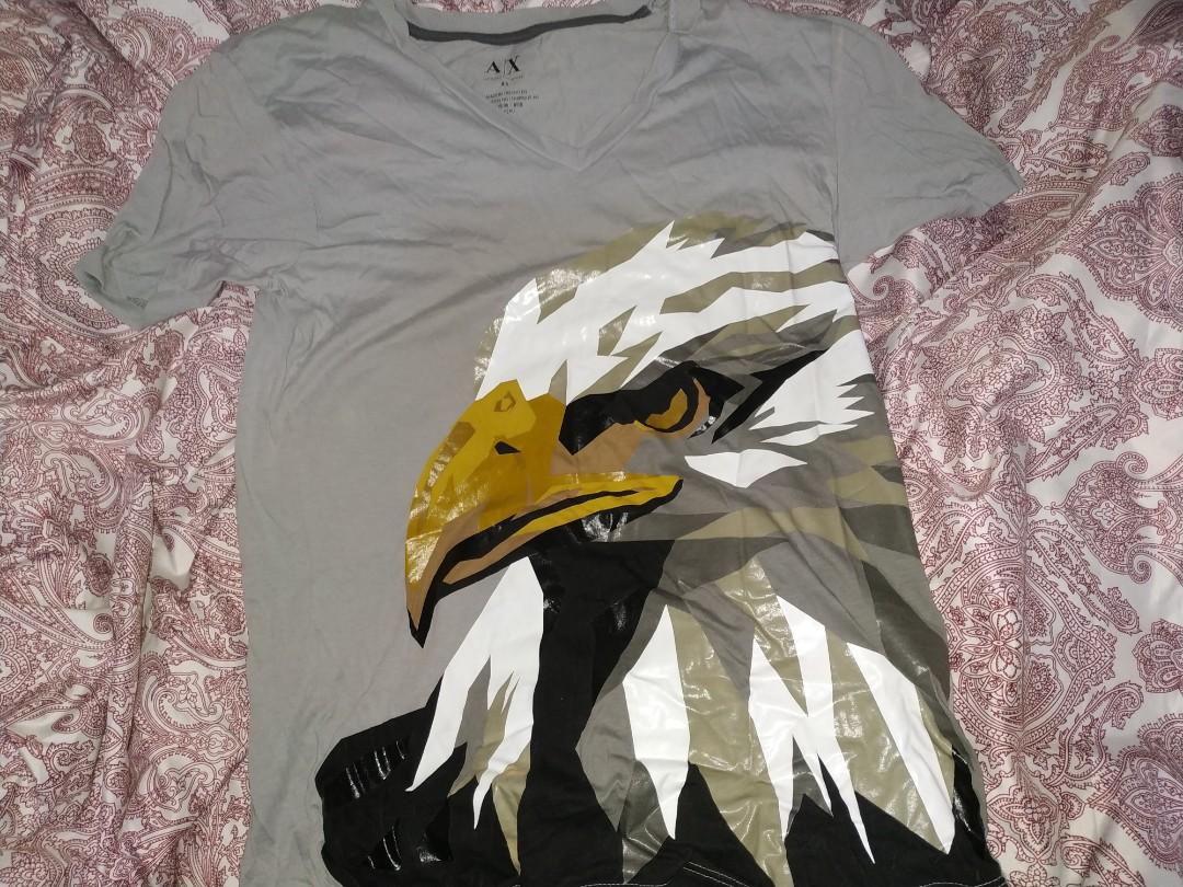 armani exchange eagle t shirt