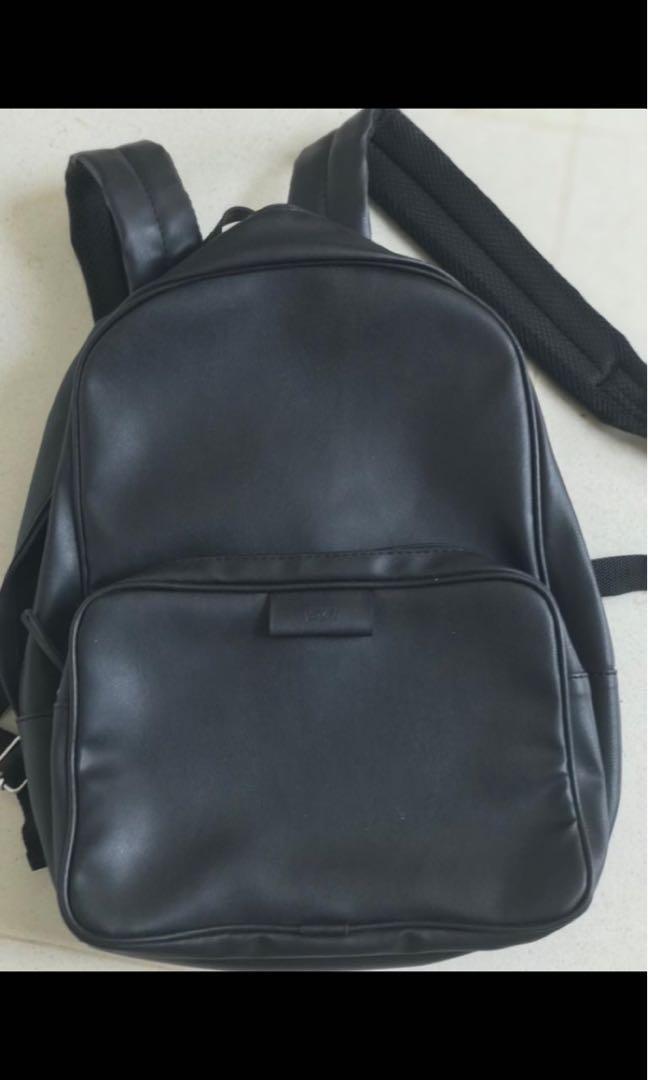 levis backpack leather
