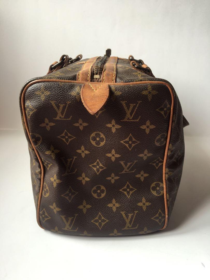 Louis Vuitton Monogram Sac Porochon Boston Bag M41222 – Timeless Vintage  Company