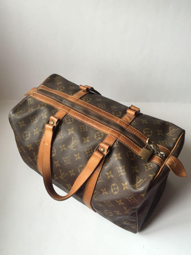 Louis Vuitton Monogram Sac Souple 35 Boston Bag M41626 LV Auth yk7965 Cloth  ref.1012276 - Joli Closet