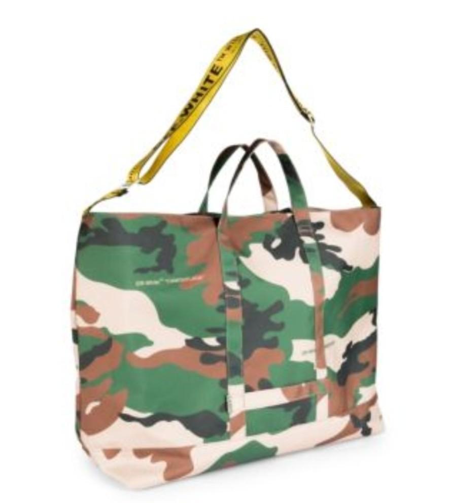 Off white camo tote cheap