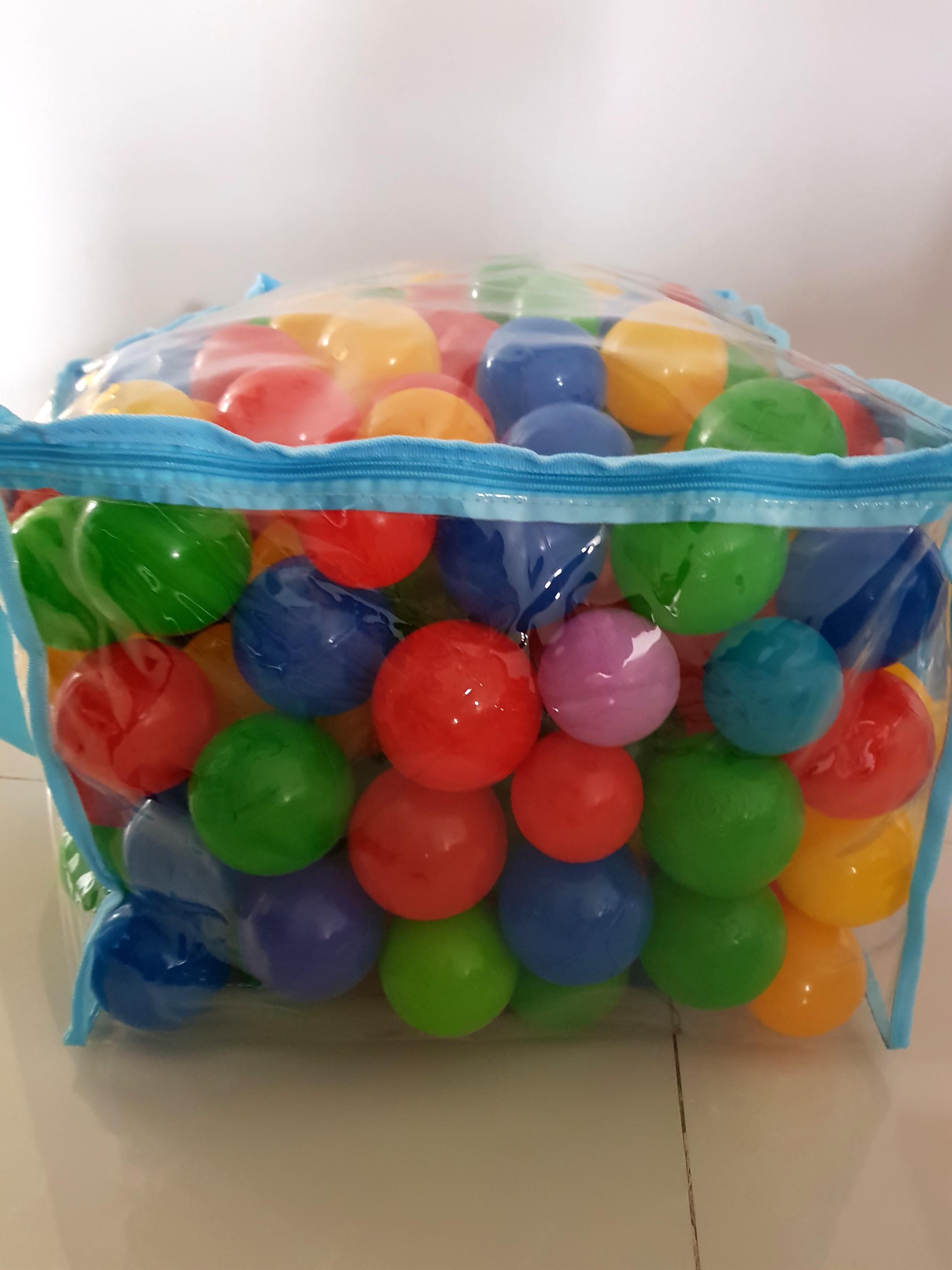 Ball pit plastic balls, Hobbies & Toys, Toys & Games on Carousell