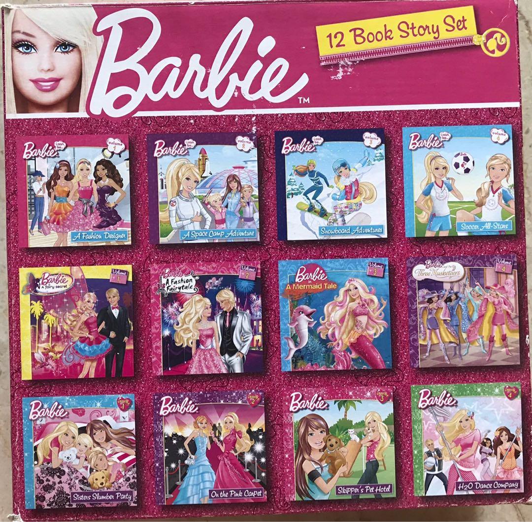barbie story book