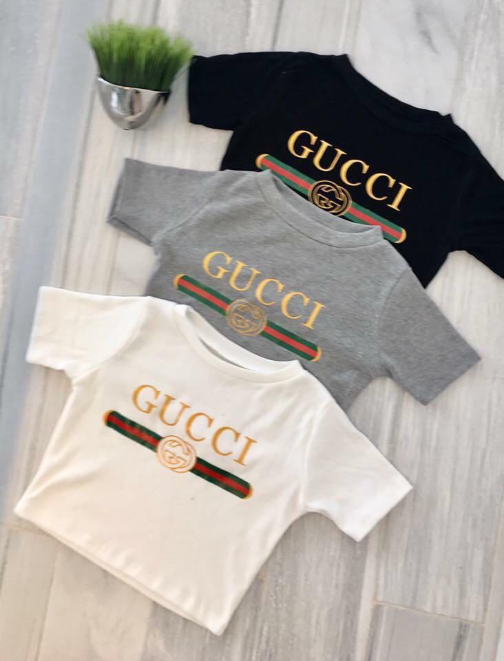 gucci crop shirt