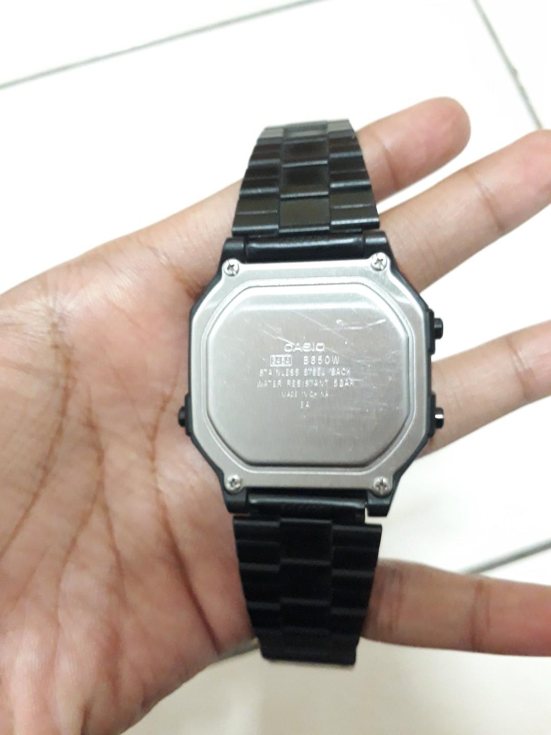 Casio B650W Black
