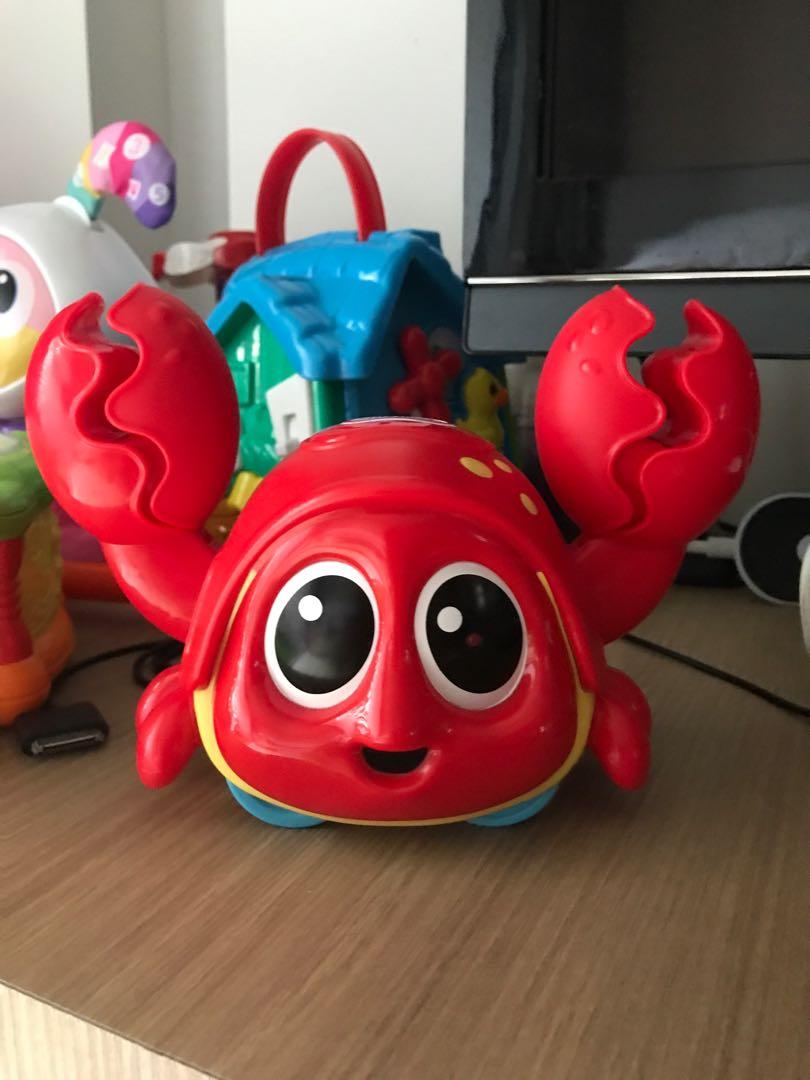 catch me crabbie toy