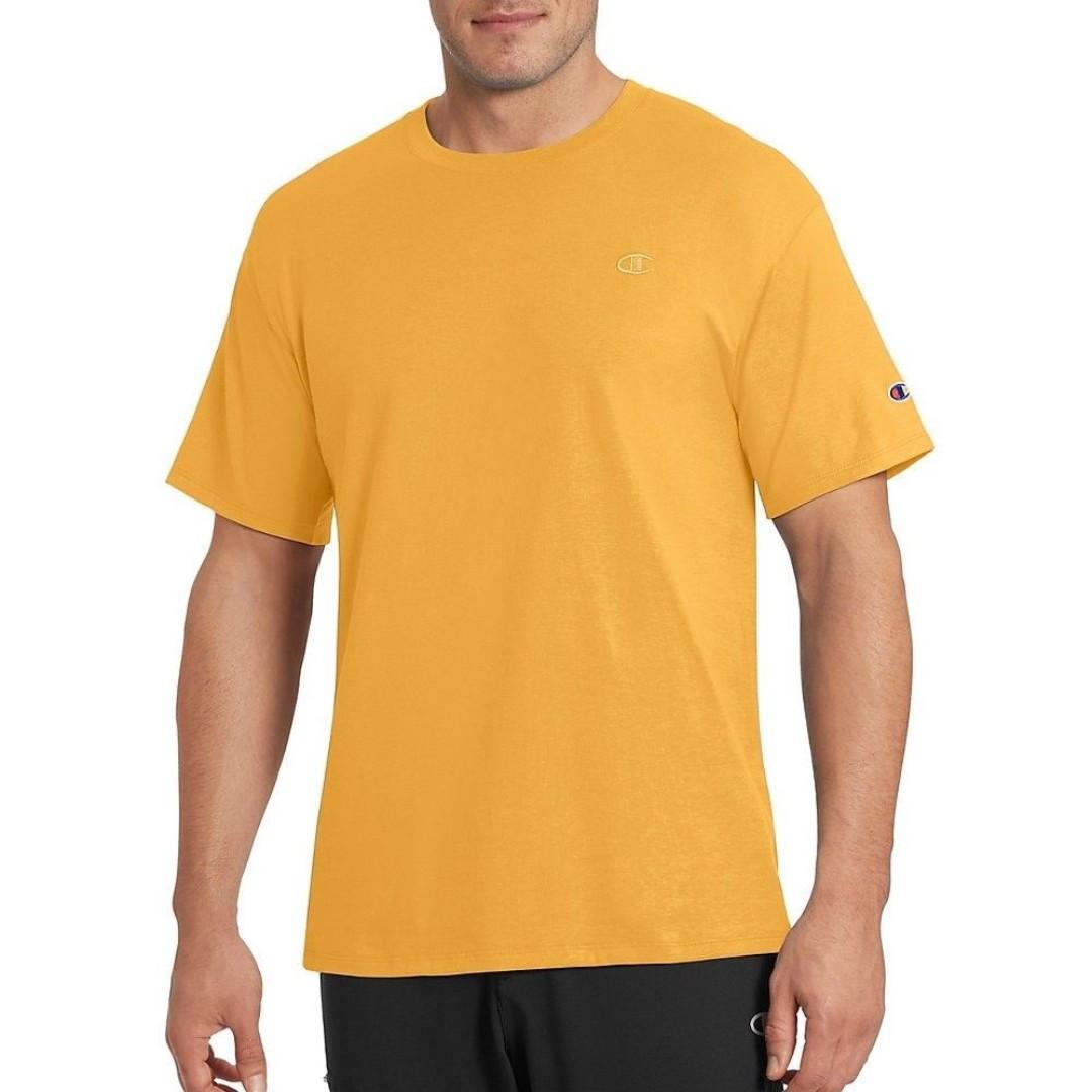 champion t shirt womens gold