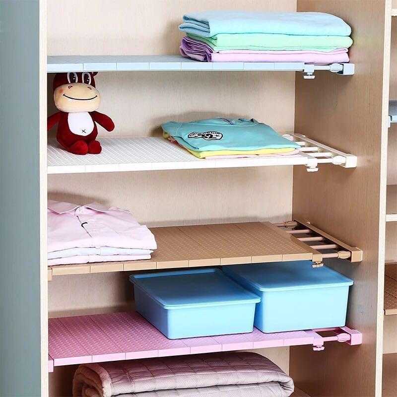 Closet Storage Partitions In The Wardrobe Partition Board