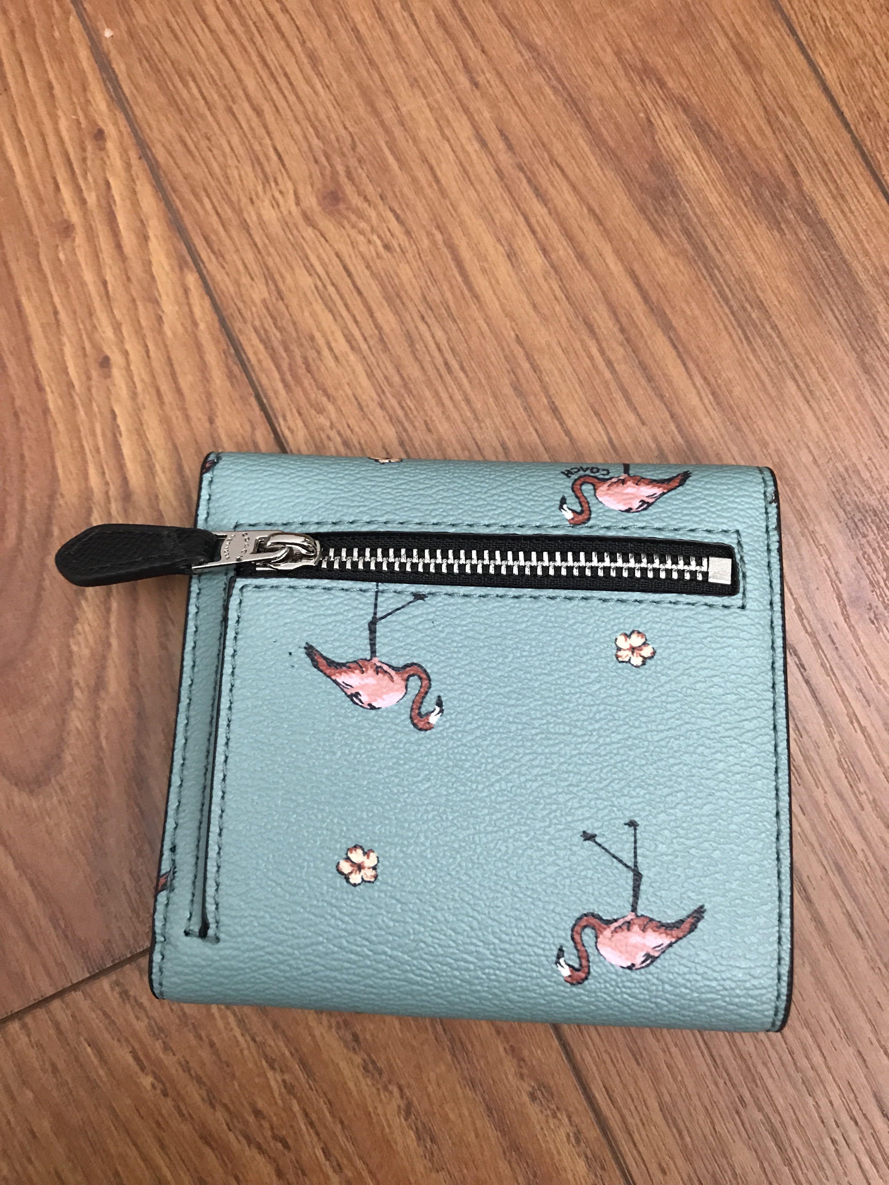 Coach Flamingo Wallet, Women's Fashion, Bags & Wallets, Purses