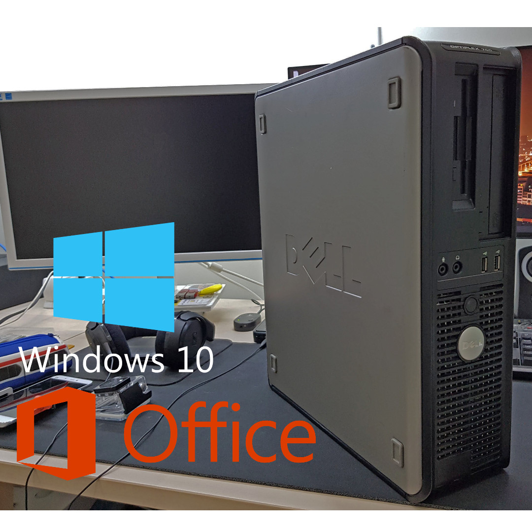 Dell Office Home Pc Windows 10 Electronics Computers Desktops On Carousell