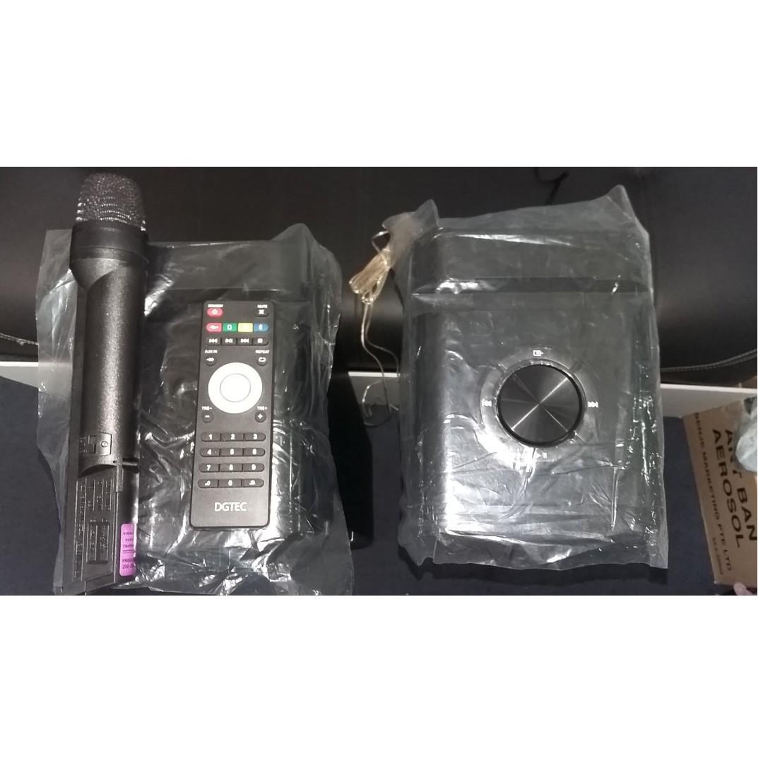 DGTEC Twin Speaker with Bluetooth Wireless Technology