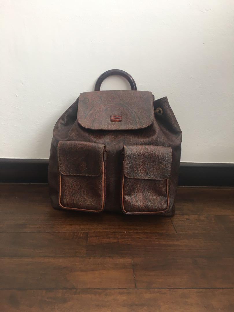 etro paisley backpack luxury bags