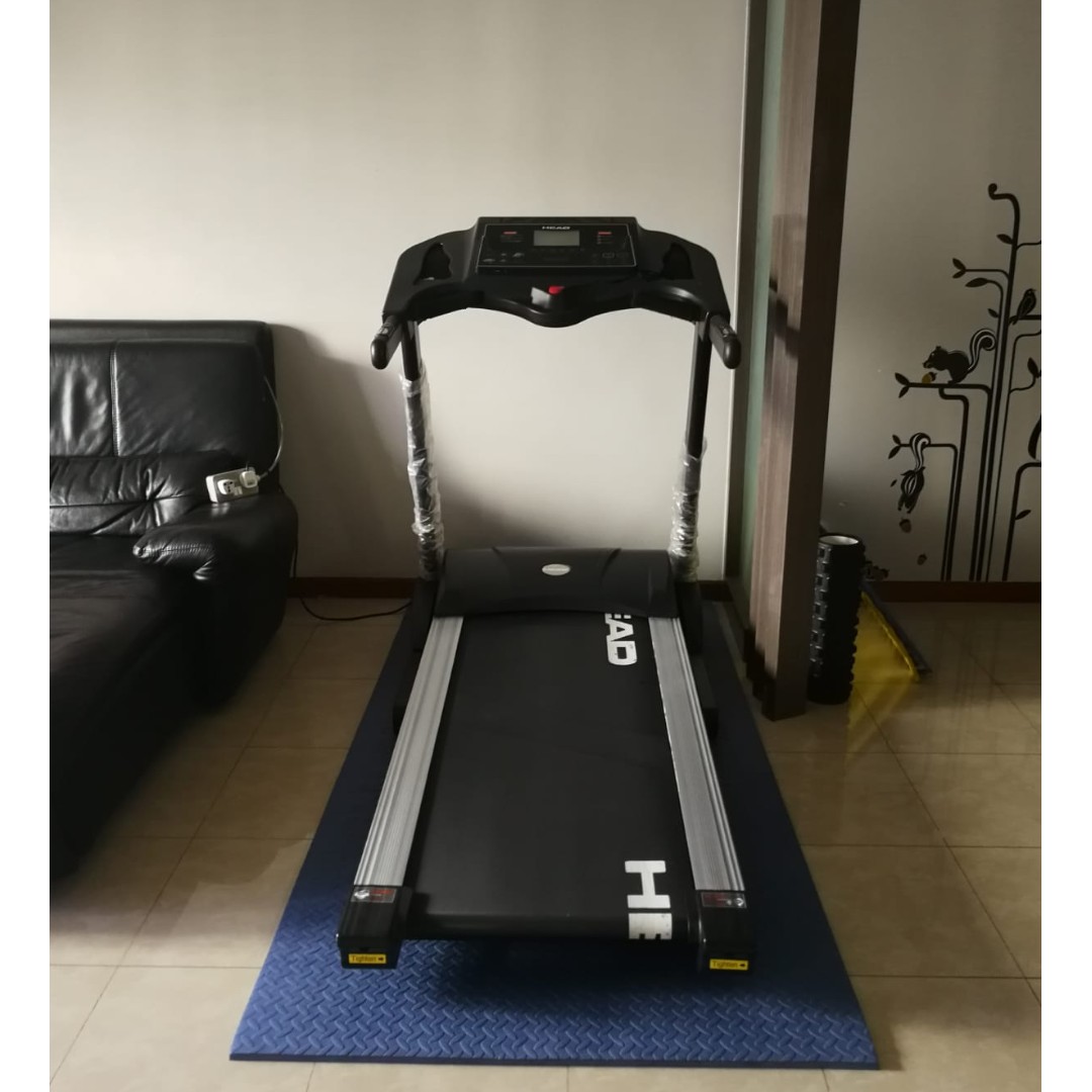 Head treadmill clearance