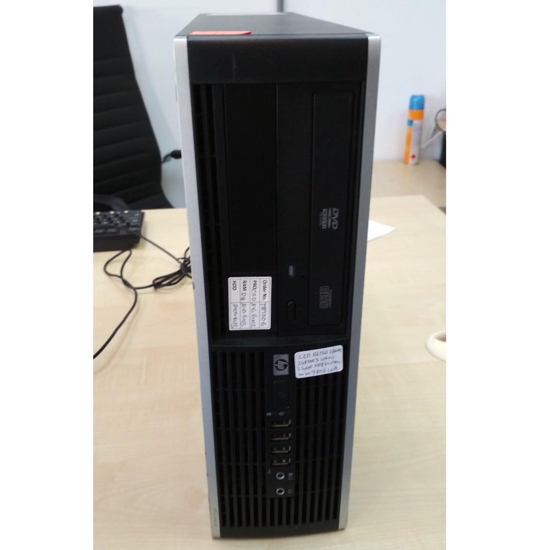 Hp Compaq 6000 Pro C2d Sff Desktop Pc Computer Refurbished Computers Tech Desktops On Carousell