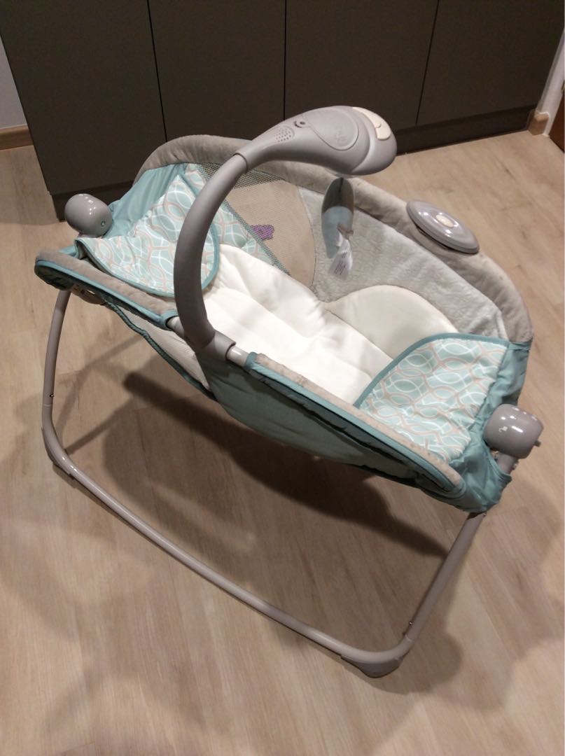 Ingenuity Soothing Light Rocker Sleeper Babies Kids Cots Cribs On Carousell