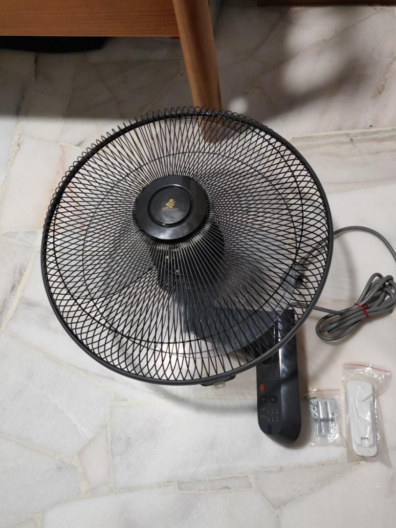 Kdk Wall Fan M40ms With Remote Home Appliances Cooling Air Care On Carousell