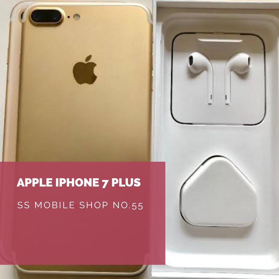 Kredit Mudah Apple Iphone 7 Plus 32gb Gold Telepon Seluler Tablet Iphone Iphone 7 Series Di Carousell