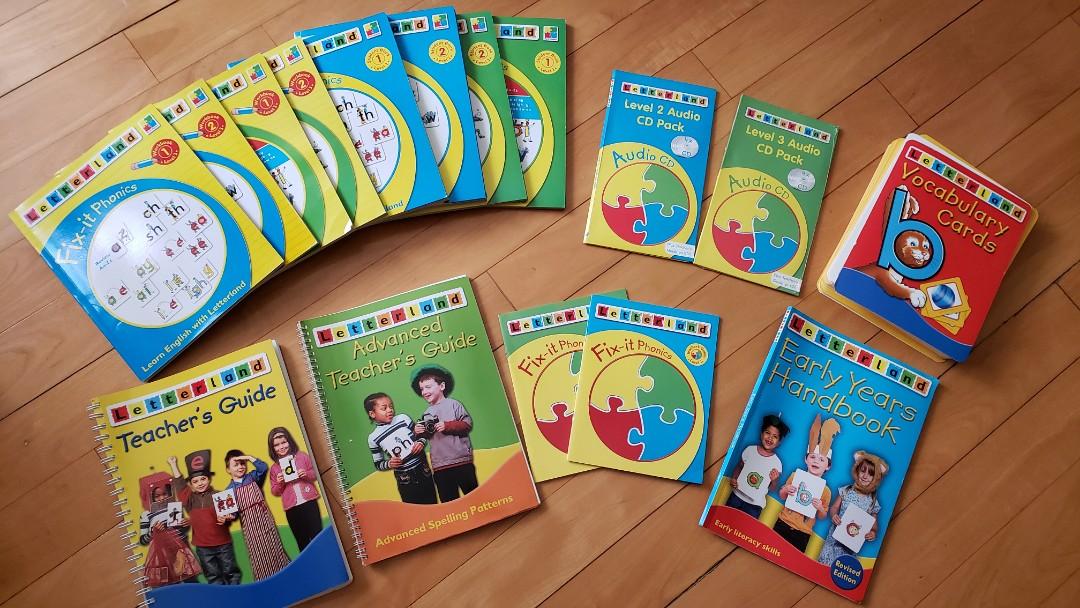 Letterland教材8 9成新一set賣 書本 文具 小朋友書 Carousell