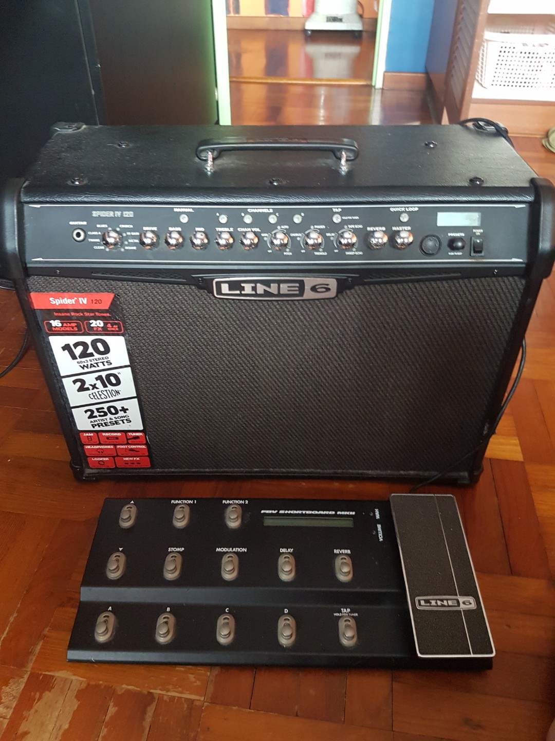 Line 6 deals spider iv 120