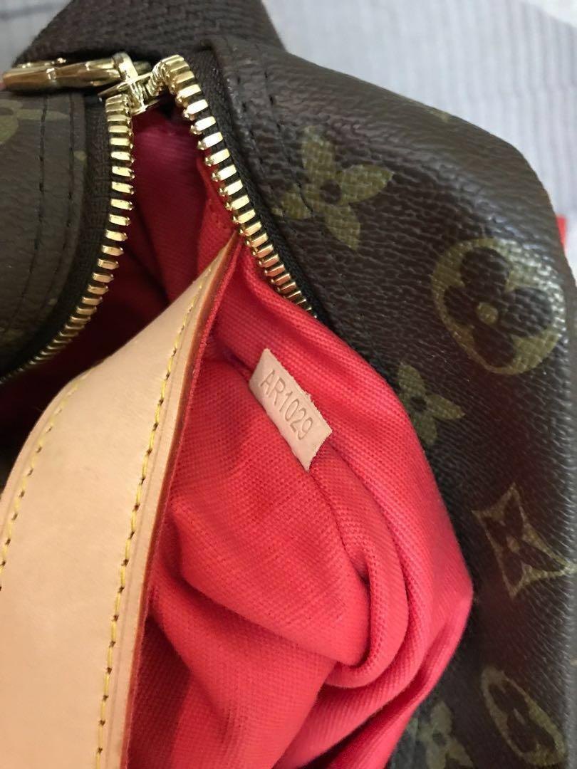 Louis Vuitton Brown China Run Monogram Canvas Naviglio