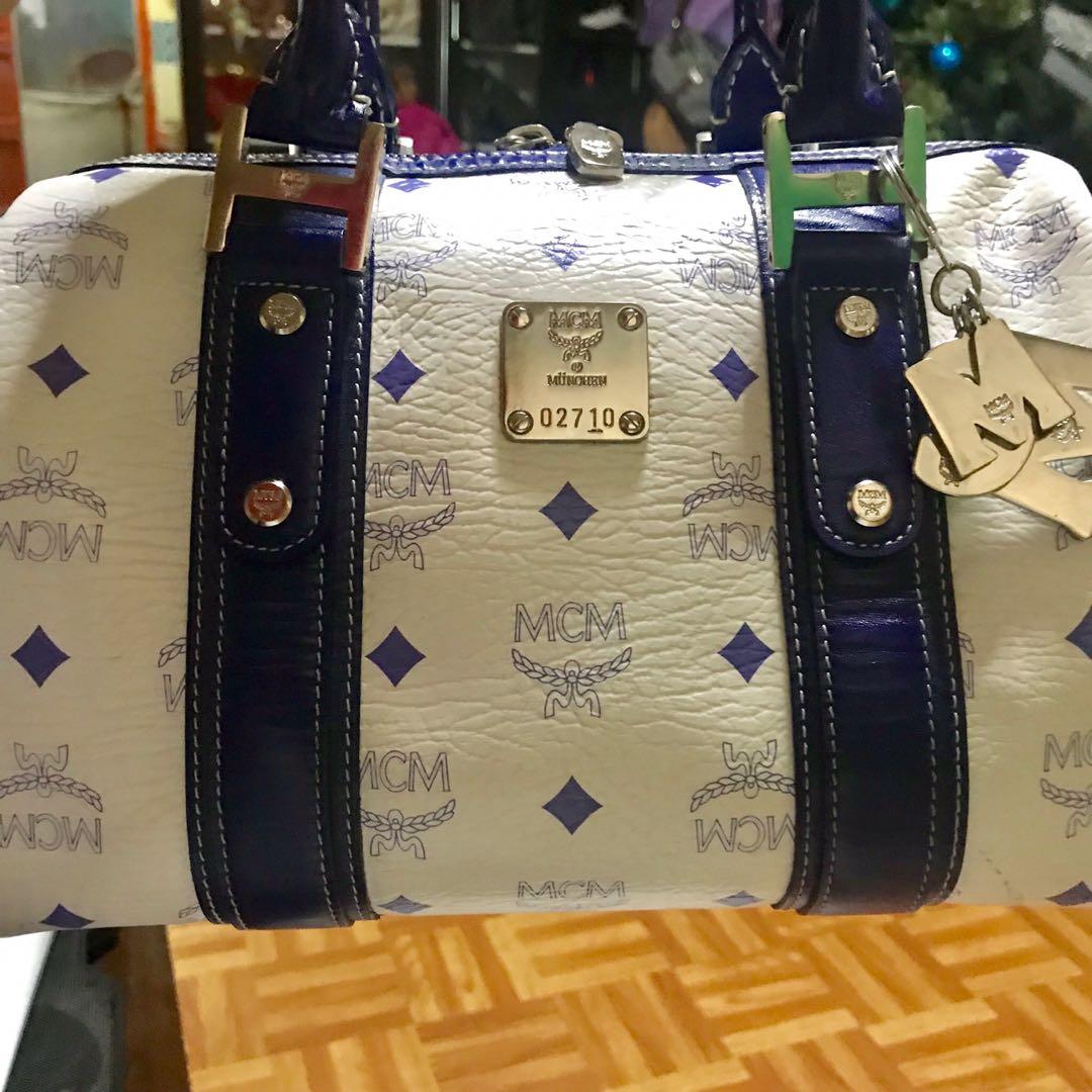 MCM Boston Bag