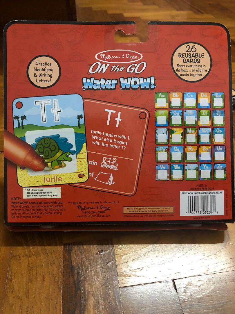 melissa and doug splash cards