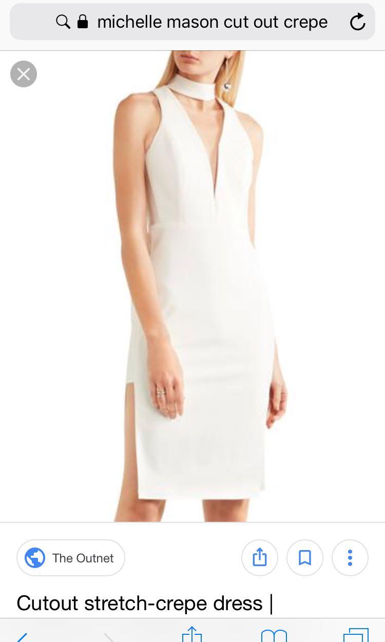 Michelle mason white dress sale