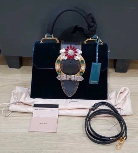Miu miu lady madras top