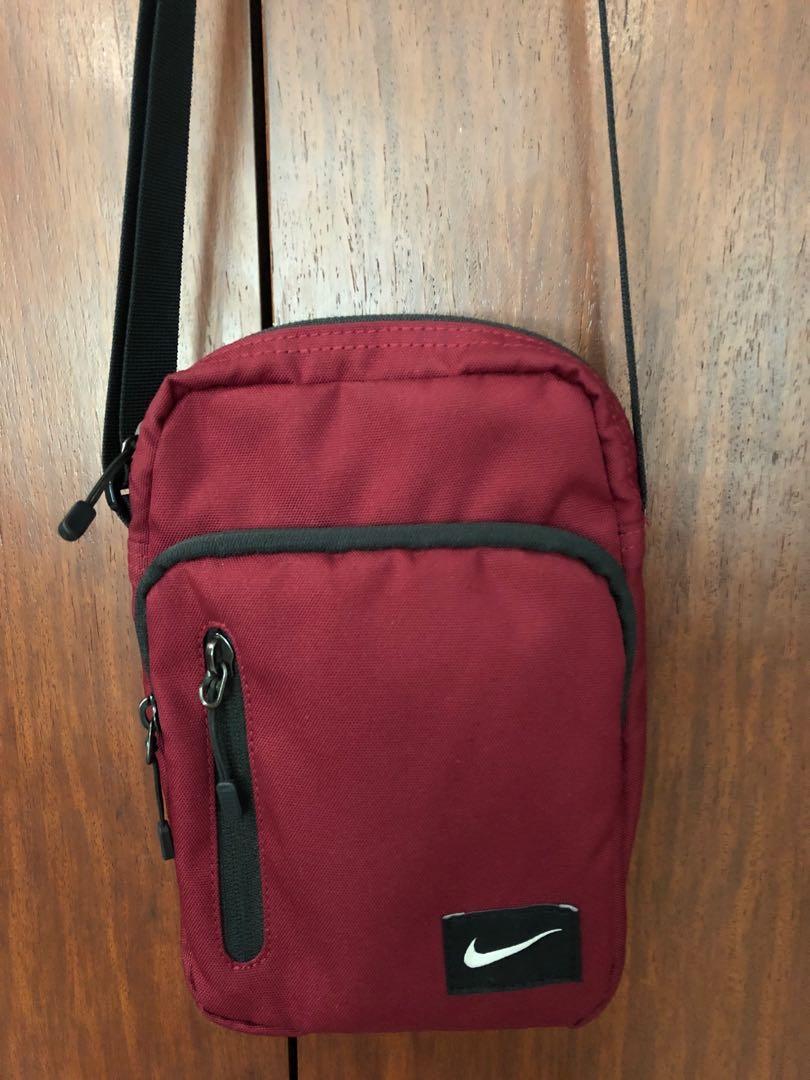 Nike Sling Bag Maroon (Cordura Fabric 