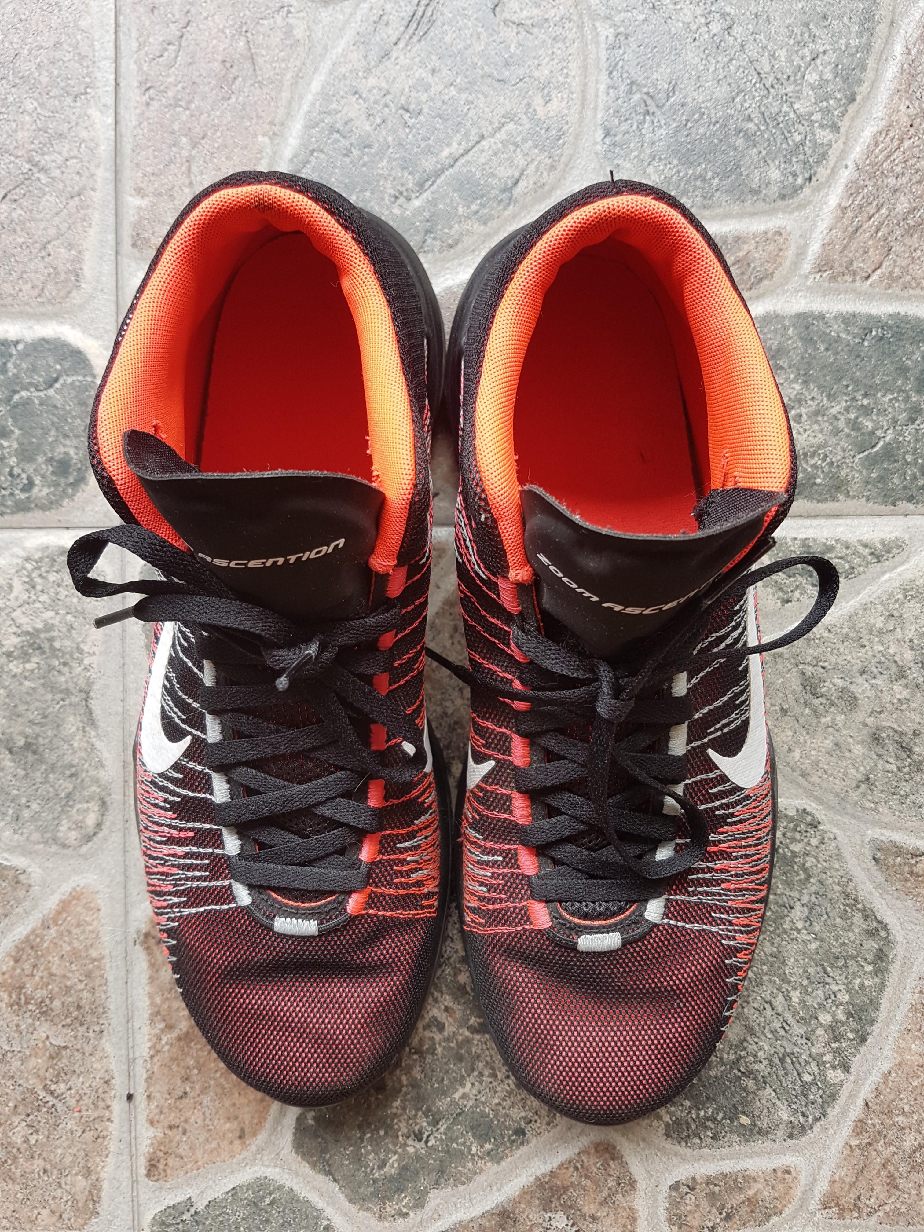 Nike Zoom Ascention Basketball Shoes Black and Red Women s Fashion Footwear Sneakers on Carousell