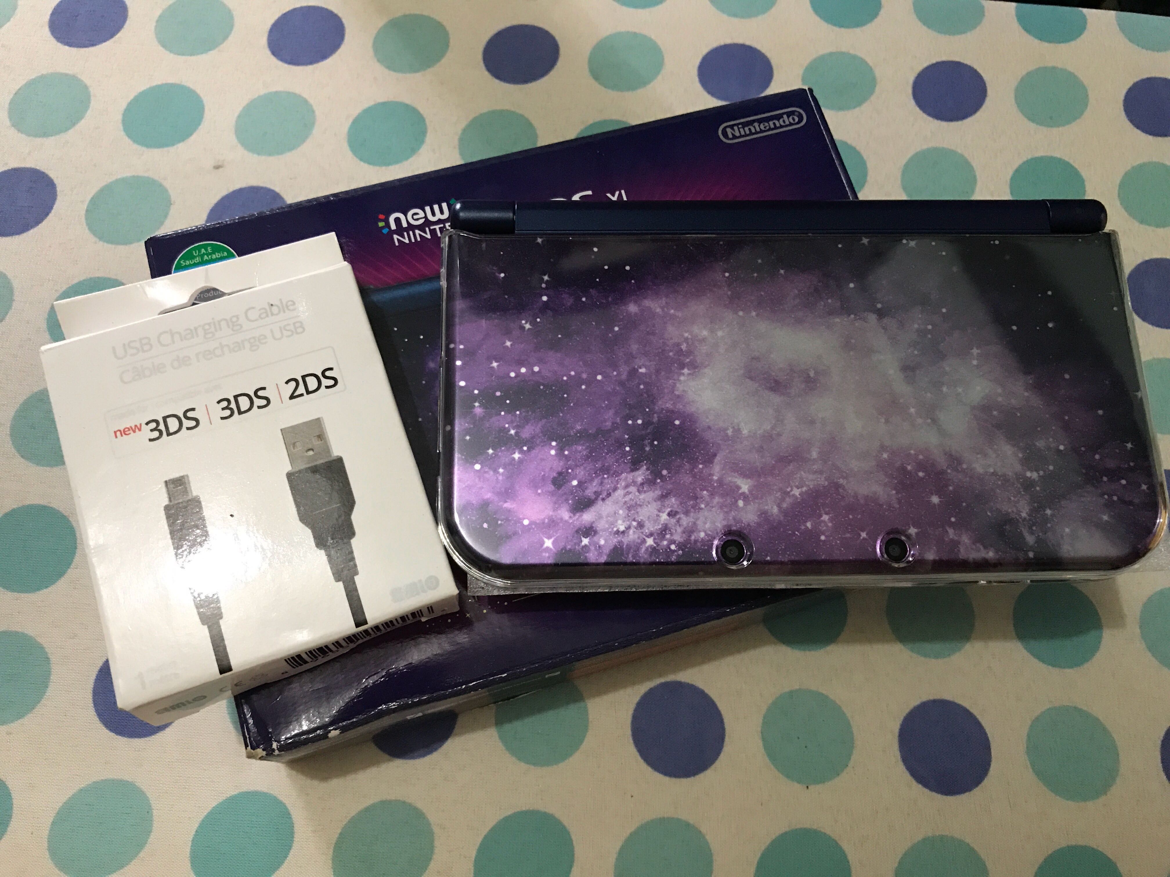 nintendo 3ds purple