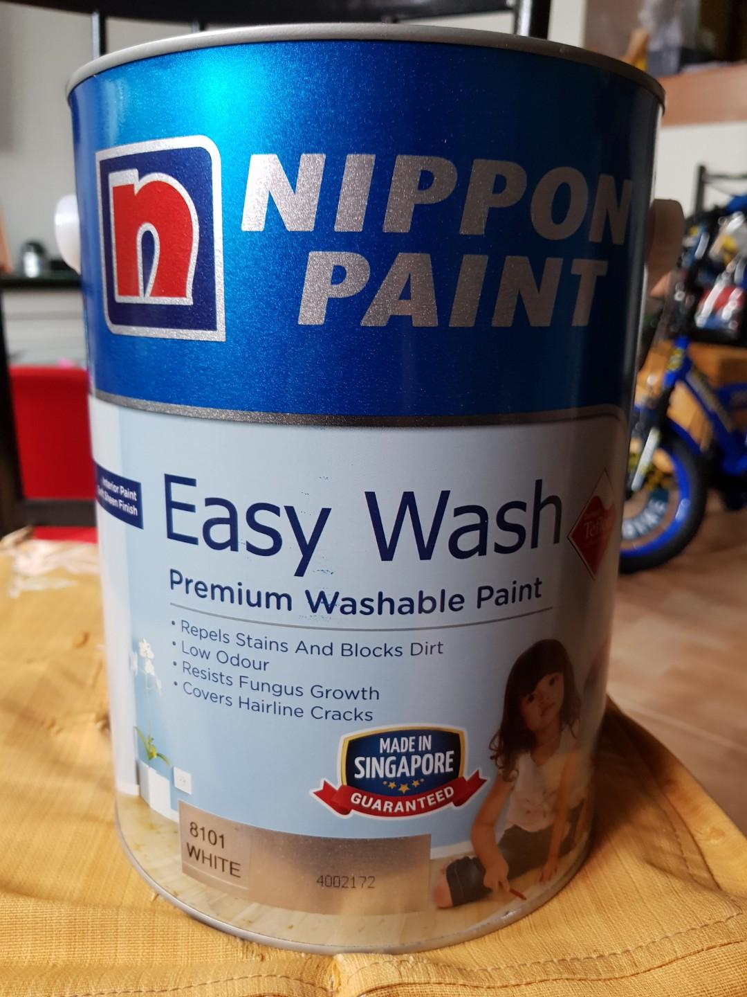 Nippon Paint, 5L (White), Everything Else on Carousell
