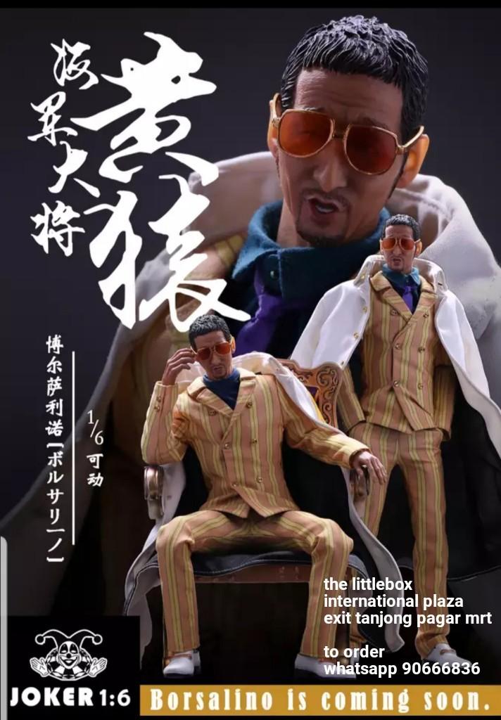 Stock One Piece Borsalino 1 6 Scale Kizaru Yellow Monkey ボルサリーノ 黄猿 Hobbies Toys Toys Games On Carousell