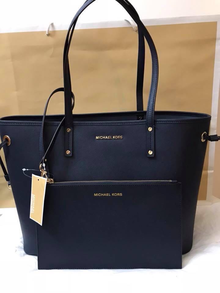 large jet set travel tote michael kors