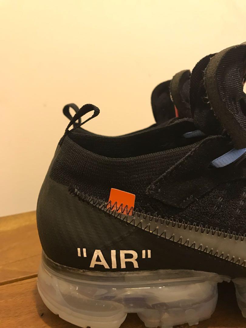 Vapormax hotsell ow black