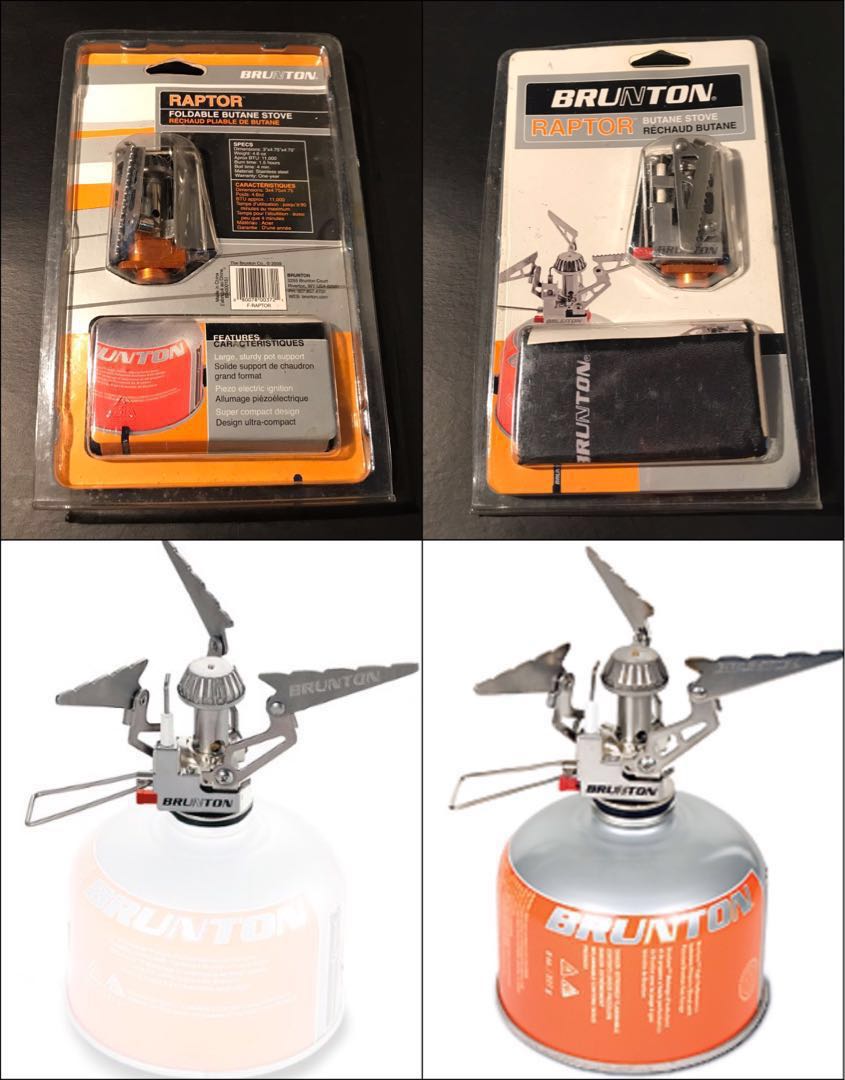 Portable Camping Stove (Brunton Raptor model), Sports Equipment, Hiking