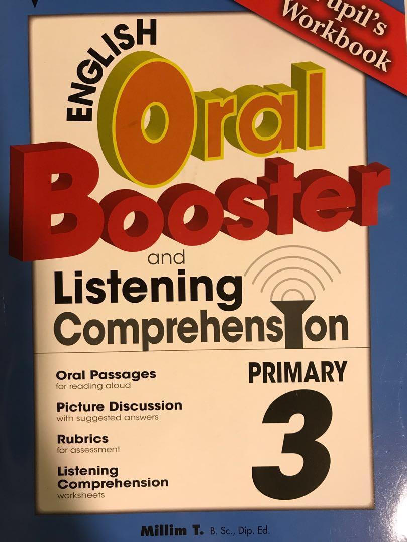 Primary 3 English Oral Booster Pupil S Workbook Books Stationery Textbooks Primary On Carousell