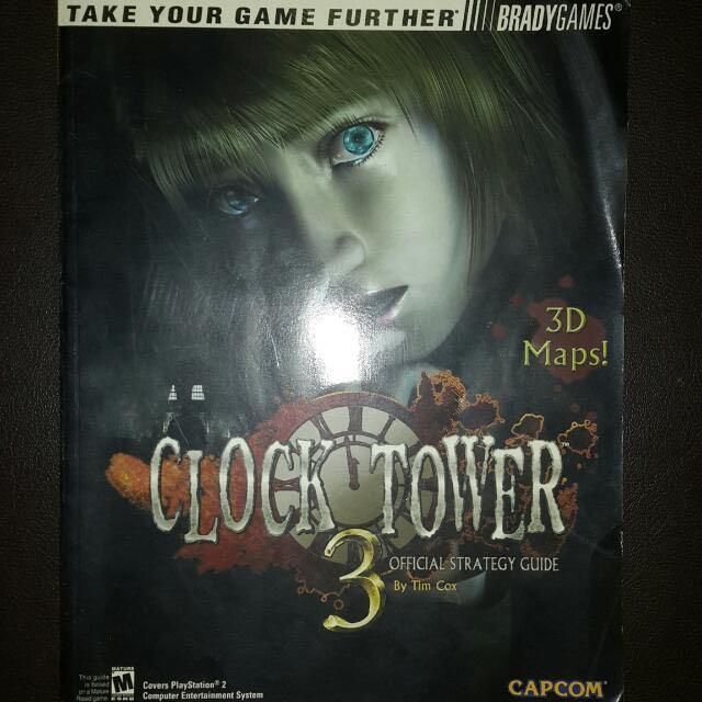 Ps2 Game Guide Clock Tower 3 Official Strategy Walkthrough Book Toys Games On Carousell