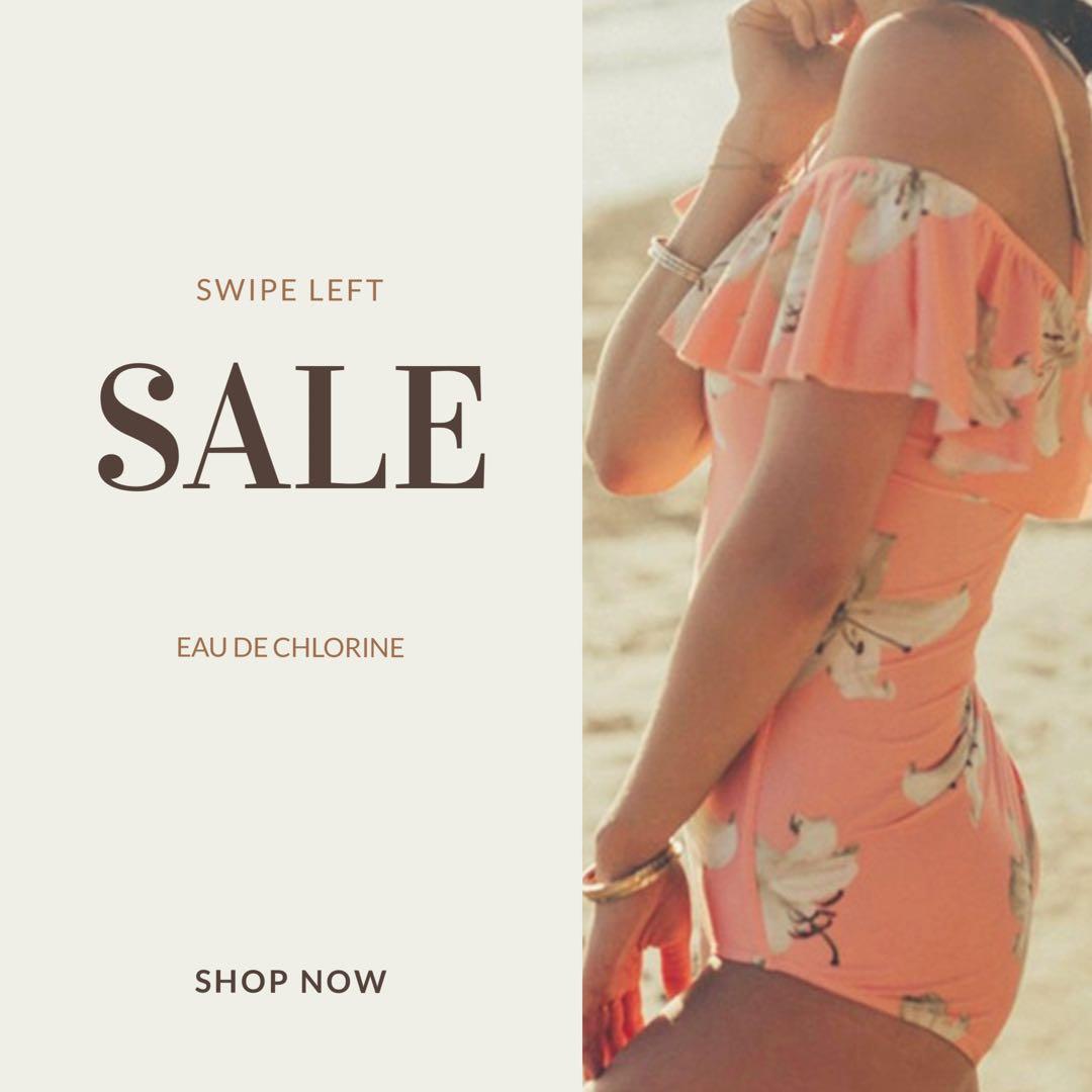 clearance women's swimwear