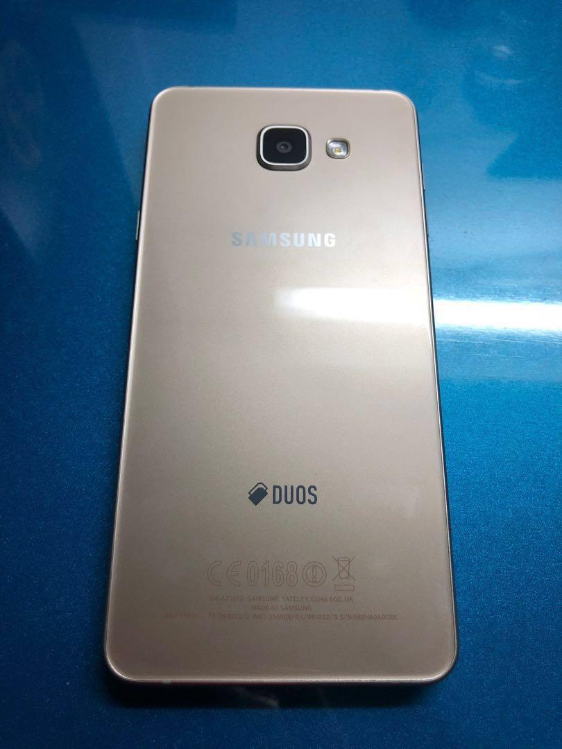 Samsung Galaxy A7 2016 Gold Second Bekas Mulus Jual Murah Sm
