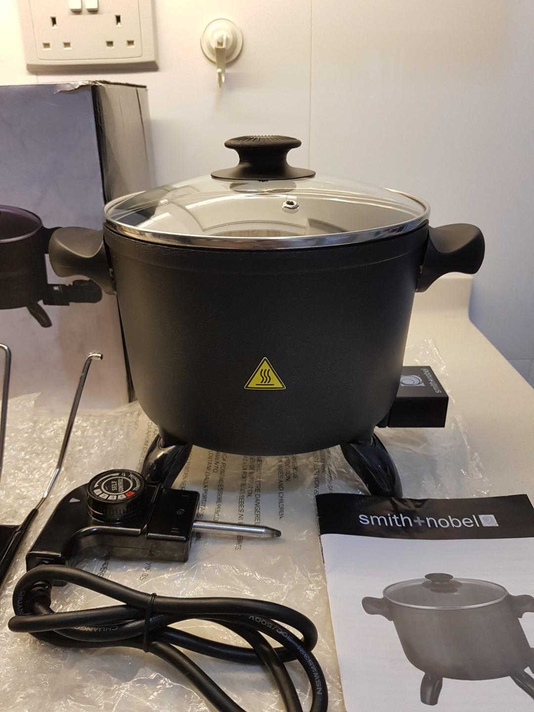 Smith Nobel 4L Deep Fryer Multi Cooker with temperature control 1200W Model SNDFMC1 From Australia