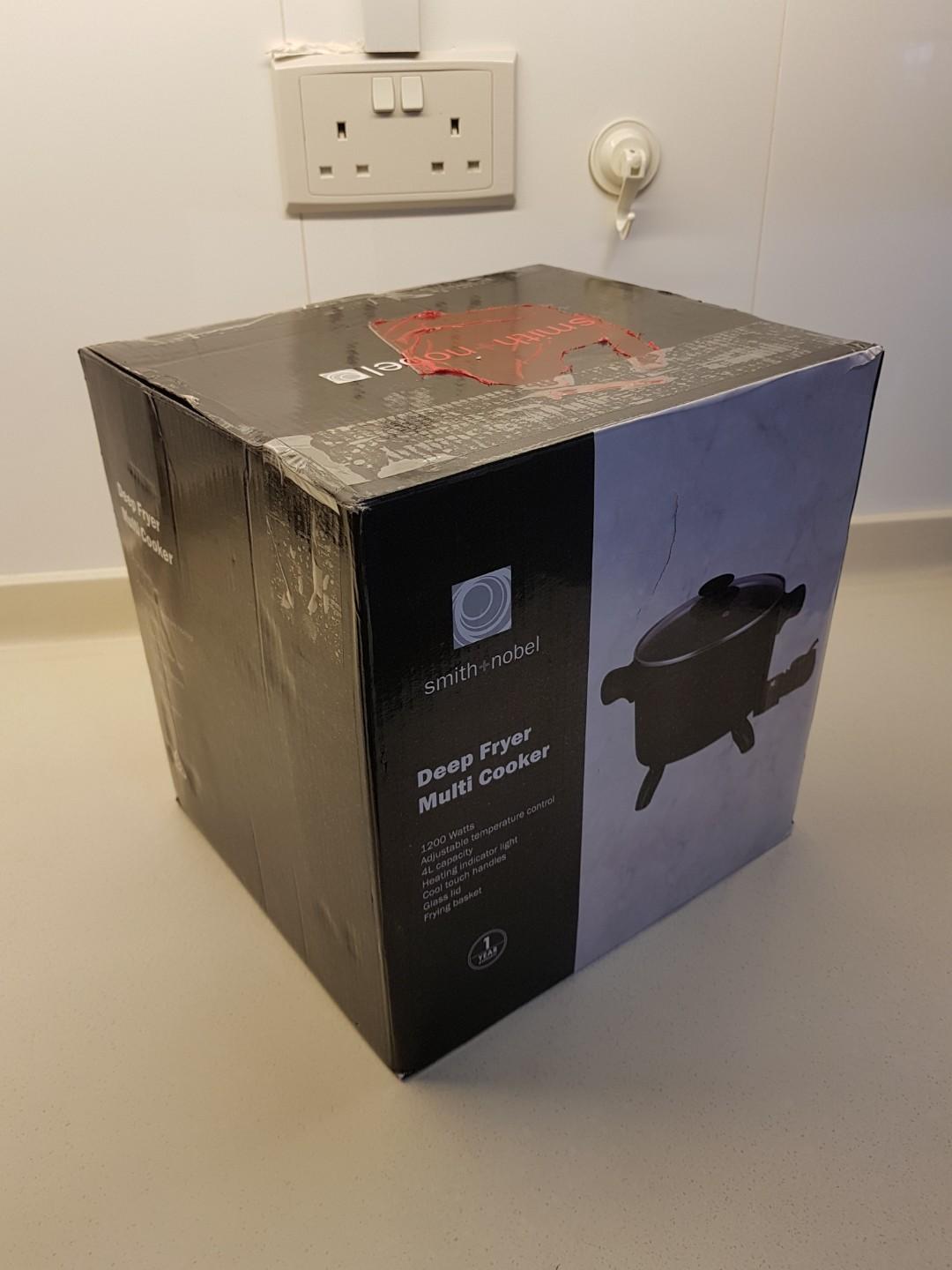 Smith + Nobel 4L Deep Fryer / Multi Cooker (with temperature control