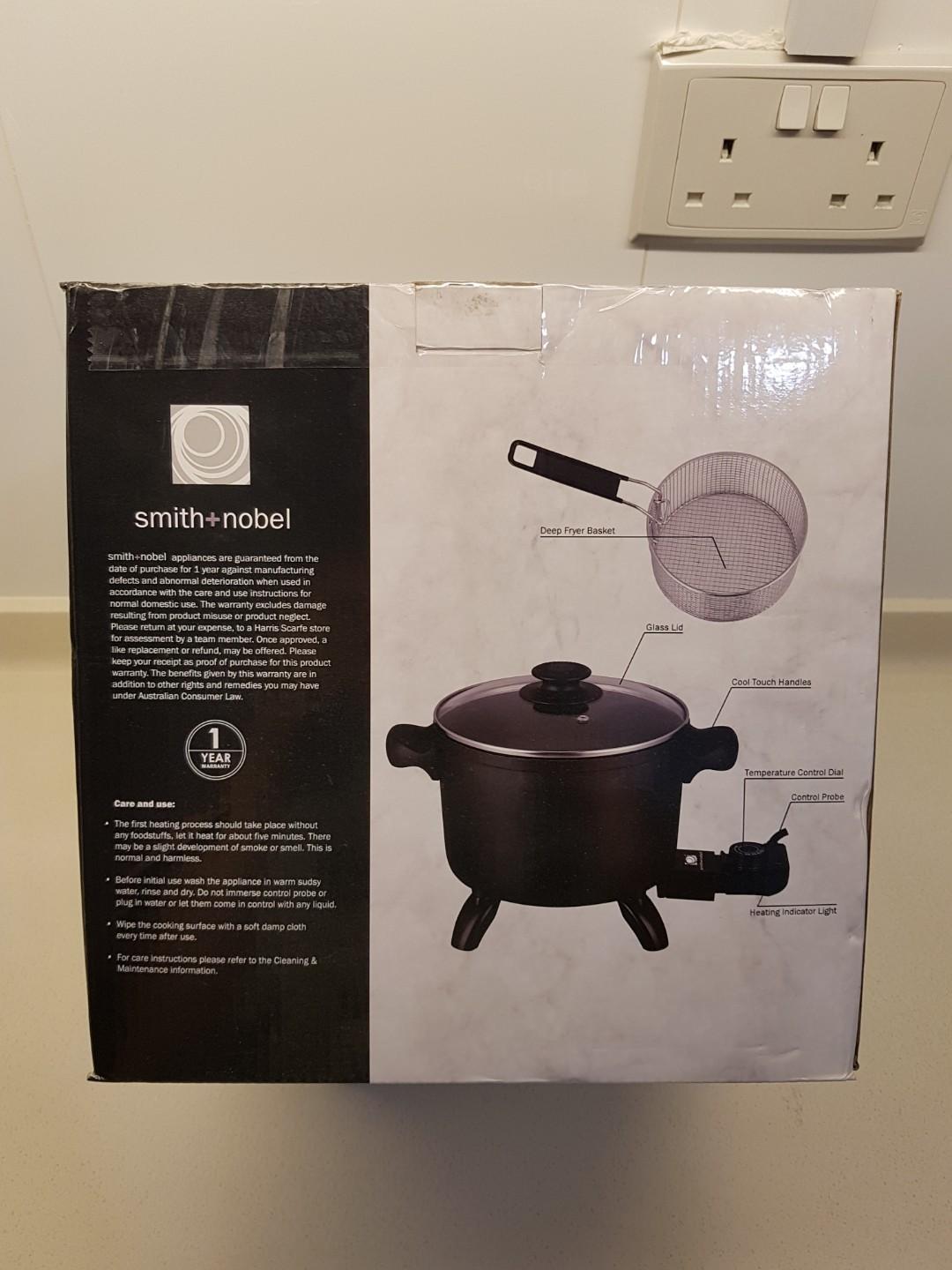 Smith + Nobel 4L Deep Fryer / Multi Cooker (with temperature control