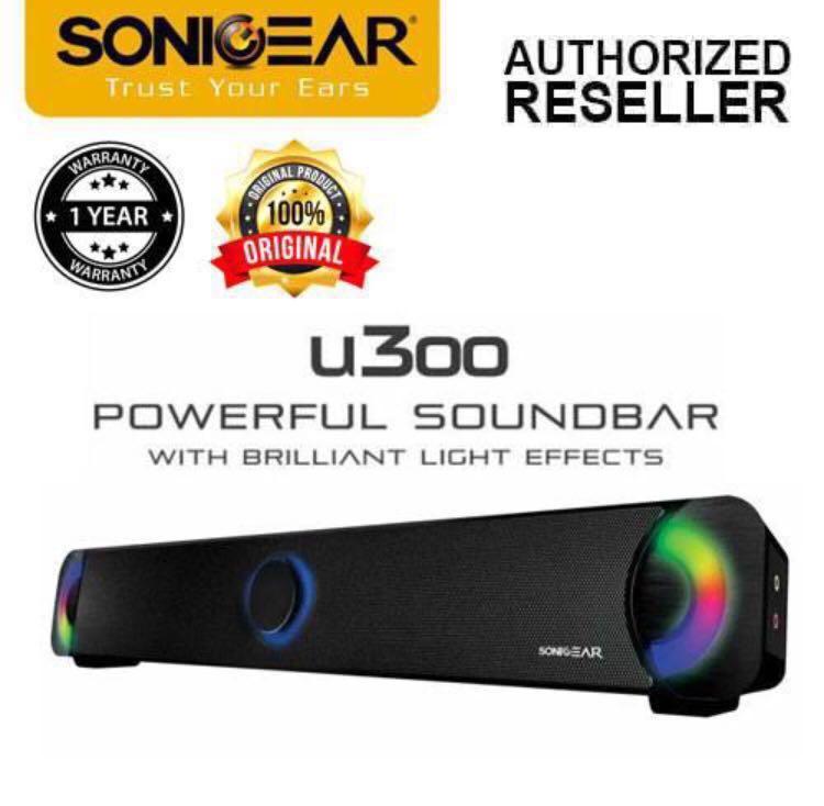 SonicGear U300 Powerful Sound Bar with 