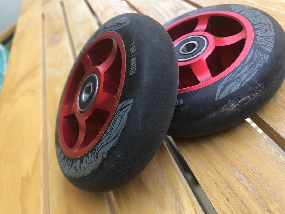 oxelo scooter wheels