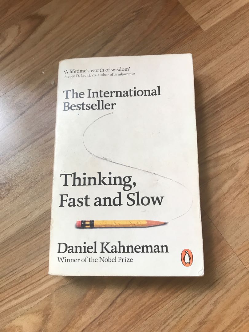Thinking Fast And Slow Books Stationery Non Fiction On Carousell