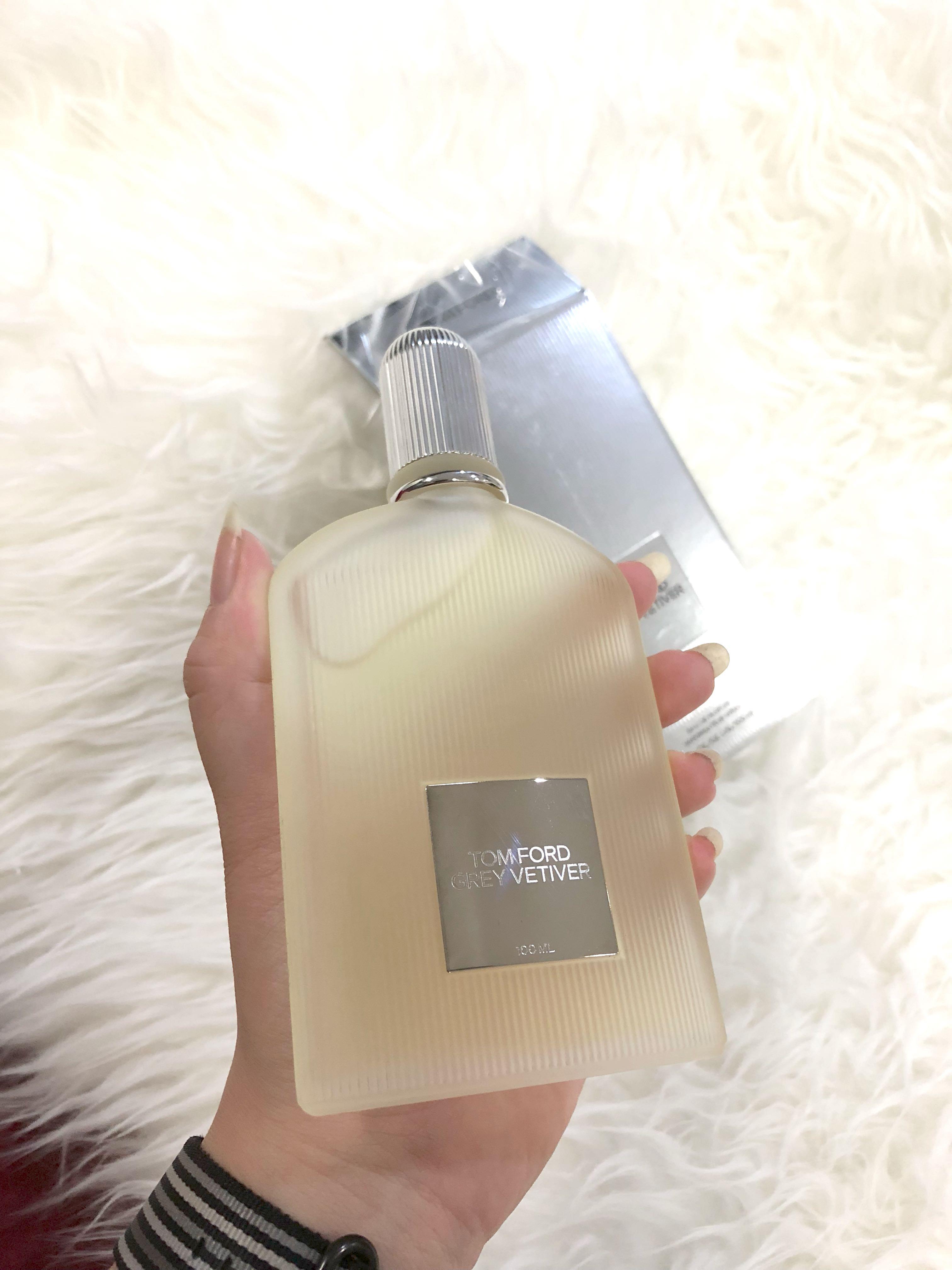Tom Ford Grey Vetiver EDP 100ml, Beauty & Personal Care, Fragrance &  Deodorants on Carousell